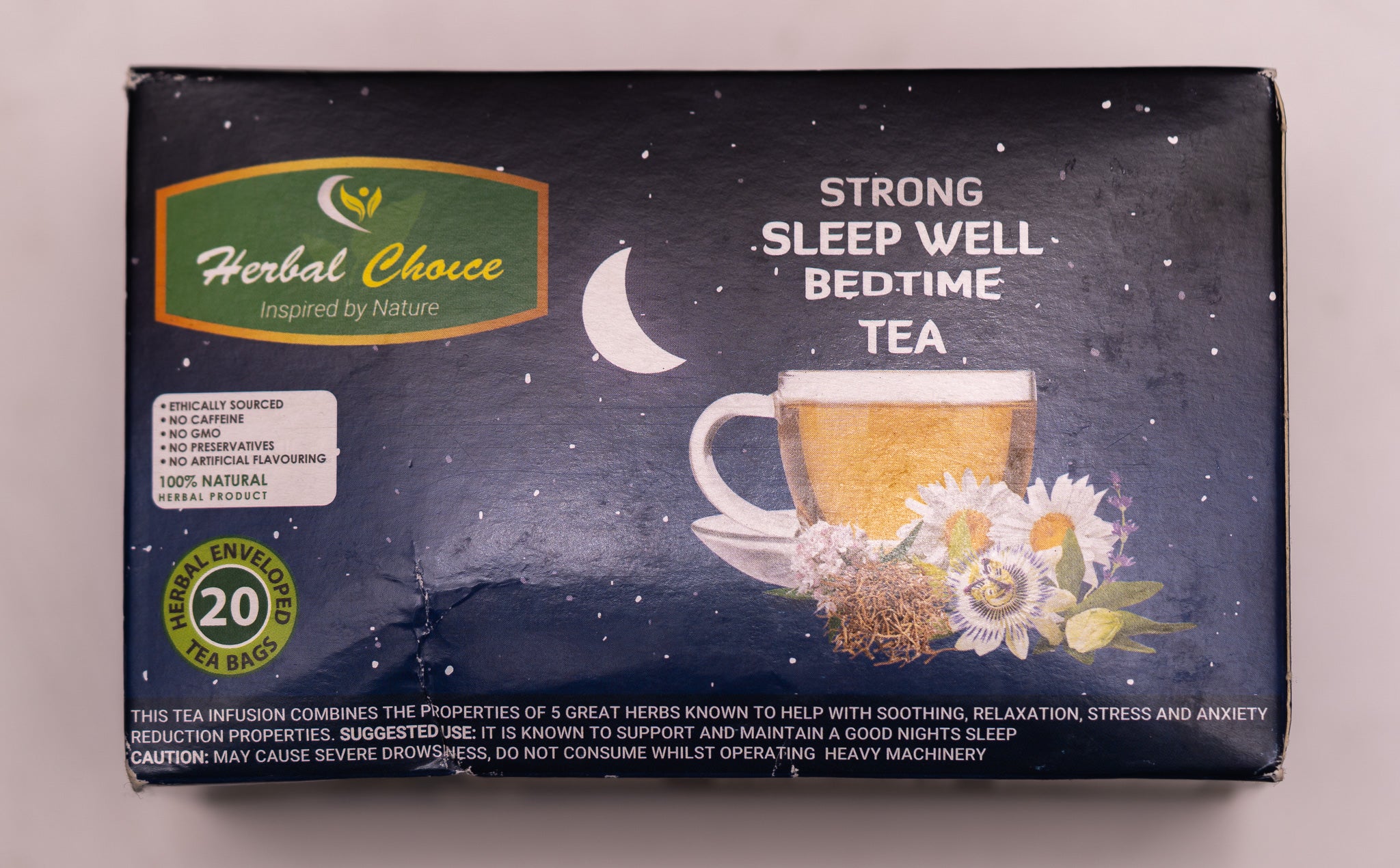 Herbal Choice Strong Sleep Well Bedtime Tea x 20 bags